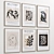 Matisse Abstract Gallery Wall Set 3D model small image 4