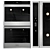 Whirpool Appliance Collection Bundle 3D model small image 2