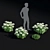 Sedum Spectabile Stardust Set 3D model small image 4