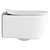 Italian ArtCeram A16 White Toilet 3D model small image 6