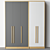 Modern Melamine 3D Model Kit 3D model small image 2