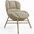 Realistic Softy Armchair 3D Model 3D model small image 4
