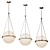 Vintage-Inspired Sutter Pendant Light 3D model small image 3