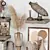 Rustic Style Decorative Set 3D 3D model small image 2