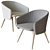 Saia Lounge Chair 3D Model 3D model small image 3