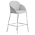 Modern Artifort Andrea Chair Stool 3D model small image 5