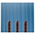 Fimes Battente Deco Wardrobe Unit 3D model small image 2