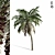 Forest Palm Tree Sculpture - 1150cm 3D model small image 2