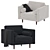 Elegance Elevated: Luca Armchair 3D model small image 2