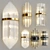 Modern Glass Sconce Lighting Collection 3D model small image 6