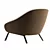 Whitney Elegant Armchair, VRay Render 3D model small image 2