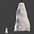 Handcrafted Ceramic Meteor Lamp 3D model small image 2