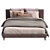 Meridiani Stone Up Bed Model 3D model small image 4