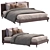 Meridiani Stone Up Bed Model 3D model small image 7