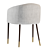  Asher Dining Armchair in Polo Club Toast 3D model small image 2