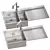 BLANCO Claron Sink Set & Faucet 3D model small image 2