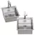 BLANCO Claron Sink Set & Faucet 3D model small image 4