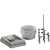 Decorative Set for Coffee Table 3D model small image 2