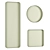 Modern ClassiCon Cypris Mirror Set 3D model small image 2