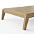 RH Avila Teak Coffee Table 3D model small image 2