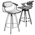 Bamboo Swivel Counter Stool - Langley Street 3D model small image 2