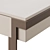Avenue Bedside Table 1 Drawer 3D model small image 3