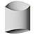 Sleek Modern LED Wall Sconce 3D model small image 5