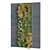 Modern Vertical Plant Set 313 3D model small image 5