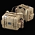 Leather Expedition Bag - Durable Travel Companion 3D model small image 2