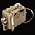Leather Expedition Bag - Durable Travel Companion 3D model small image 3