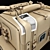 Leather Expedition Bag - Durable Travel Companion 3D model small image 4