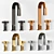 Luxury Gessi Inciso Basin Mixer 3D model small image 4