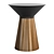 Modern Warner Side Table: Minimalistic Symmetry 3D model small image 2