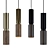 Mexican Wood Pendant Light 3D model small image 1