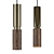 Mexican Wood Pendant Light 3D model small image 3
