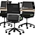 Modern Designer Office Conference Table 3D model small image 12