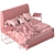 Twils èS Bed: Sleek, Modern Design 3D model small image 6