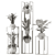 Modern Indoor Plant Collection 3D 3D model small image 7