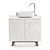  Contemporary Stonelight Bathroom Vanity 3D model small image 1