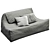 Saba Valentine Sofa: Modern Design 3D model small image 1