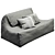 Saba Valentine Sofa: Modern Design 3D model small image 2