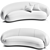 Modern Comfort Julep Chaise Longue 3D model small image 3