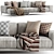 Modern Italian Blake Chaise Longue 3D model small image 1