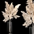 Luxury Pampas Grass Bouquet Vase 3D model small image 1