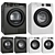 Samsung Washer & Dryer Combo - DV80TA020AX 3D model small image 1