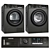 Samsung Washer & Dryer Combo - DV80TA020AX 3D model small image 2