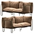 Title: Modern Comfort Sofa Fargo Soft 3D model small image 1