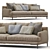 Modern Bellport Sofa 3D Model 3D model small image 4