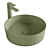 Ravak Uni 40 White Basin 3D model small image 2