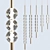 Jillian Crystal Chandelier Light 3D model small image 4